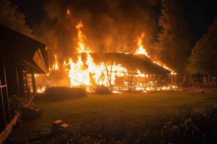 Fire Breaks Out Near ASTCA Tower At Lions Park, Latest In String Of Blazes