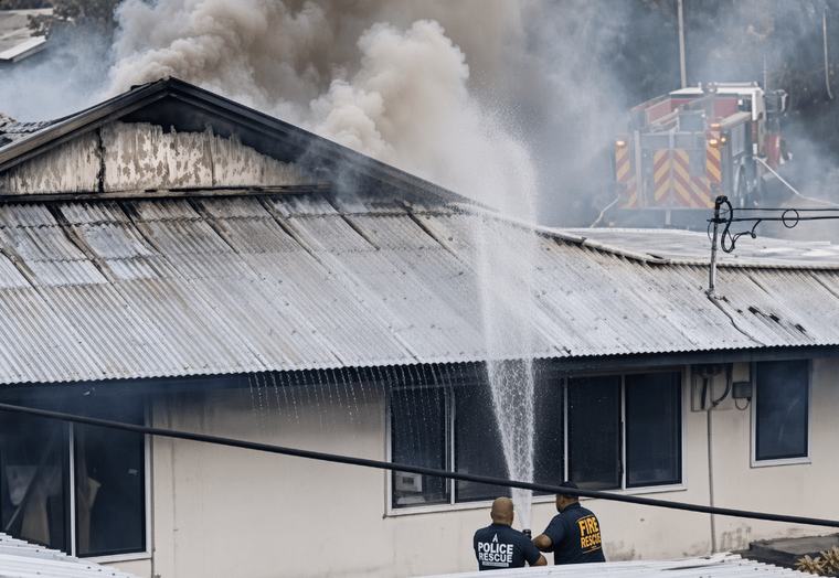 HOUSE FIRE IN NU’UULI SENDS ONE PERSON TO HOSPITAL, FOURTH MAJOR FIRE THIS MONTH